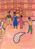 Ibrahima Kebe, Quartier Léopold, Bruxelles, décembre 2007