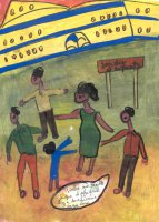 Ibrahima Kebe, Quartier Léopold, décembre 2007