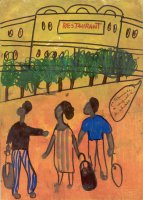 Ibrahima Kebe, Quartier Léopold, décembre 2007