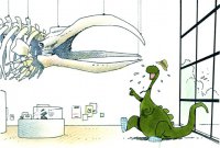 Le Musée, un dessin de Frank Pé {JPEG}