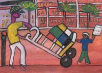 Ibrahima Kebe, Quartier Léopold, décembre 2007