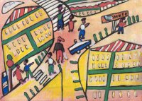 Ibrahima Kebe, Quartier Léopold, décembre 2007