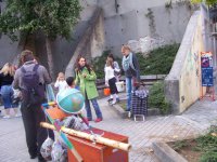 Le salon sous le soleil.