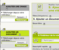 Cadre de téléchargement