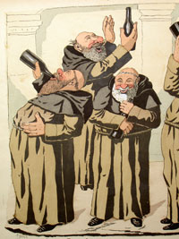 caricature anticléricale / fin XIX ème caricature anticléricale / fin XIX ème