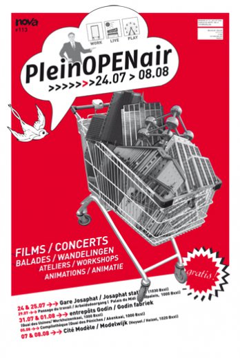 L'affiche du PleinOPENair 2009