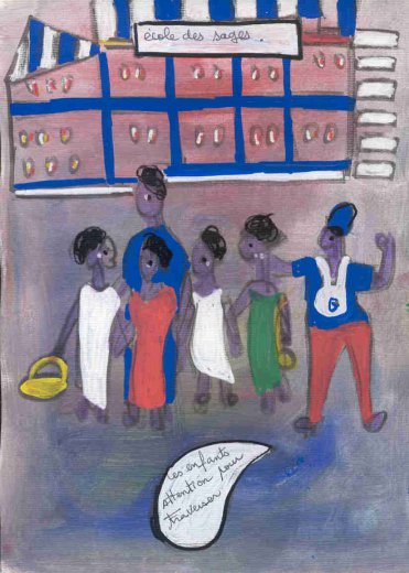 Ibrhima Kebe, Quartier Léopold, Bruxelles, décembre 2007