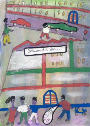 Ibrhima Kebe, Quartier Léopold, Bruxelles, décembre 2007