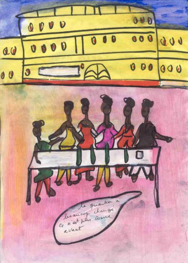 Ibrahima Kebe, Quartier Léopold, décembre 2007