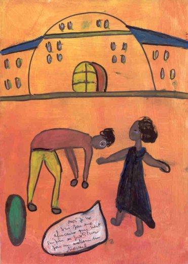 Ibrahima Kebe, Quartier Léopold, décembre 2007