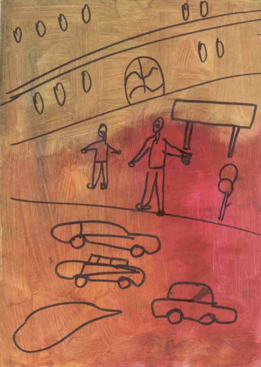 Ibrahima Kebe, Quartier Léopold, décembre 2007