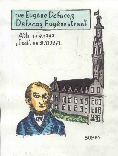 Rue Eugène Defacqz. Bubbs.