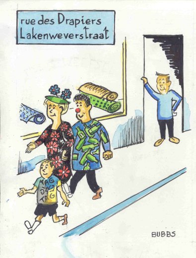 Rue des Drapiers. Bubbs.