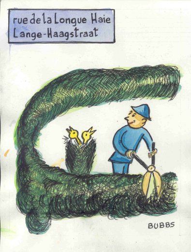 Bubbs. Rue de la Longue Haie.