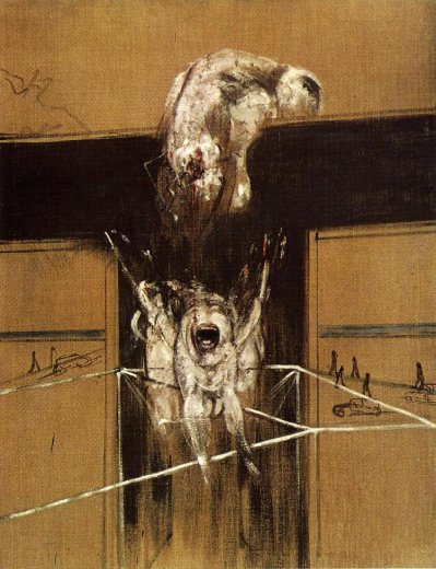 BACON "Fragment d'une crucifixion" 1950 