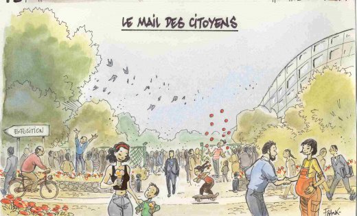 Le mail des citoyens (C) Frank Pé