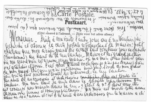 Carte postale de mars 1978 Carte postale de mars 1978