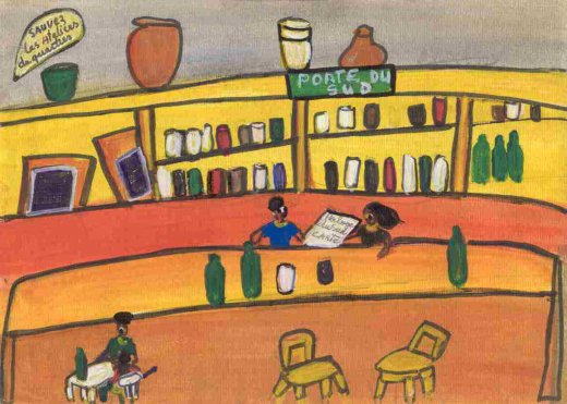 Ibrahima Kebe, l'Horloge du Sud, décembre 2007