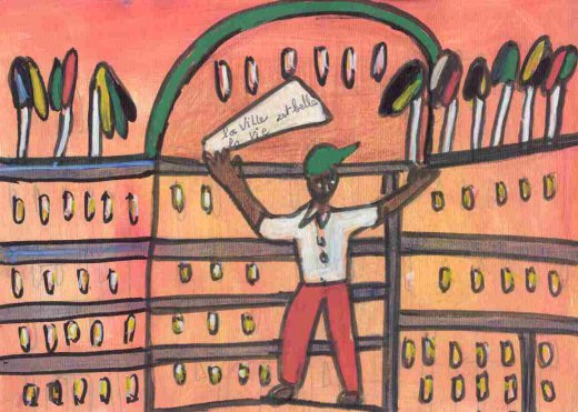 Ibrahima Kebe, Quartier Léopold, décembre 2007