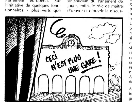 Ceci n'est plus une gare, Frank Pé